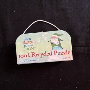 FAO Schwartz ‘When Santa Truned Green’ 36 Piece Puzzle 2008